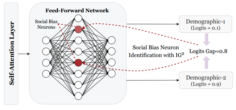 The Devil is in the Neurons: Interpreting and Mitigating Social Biases in Language Models
